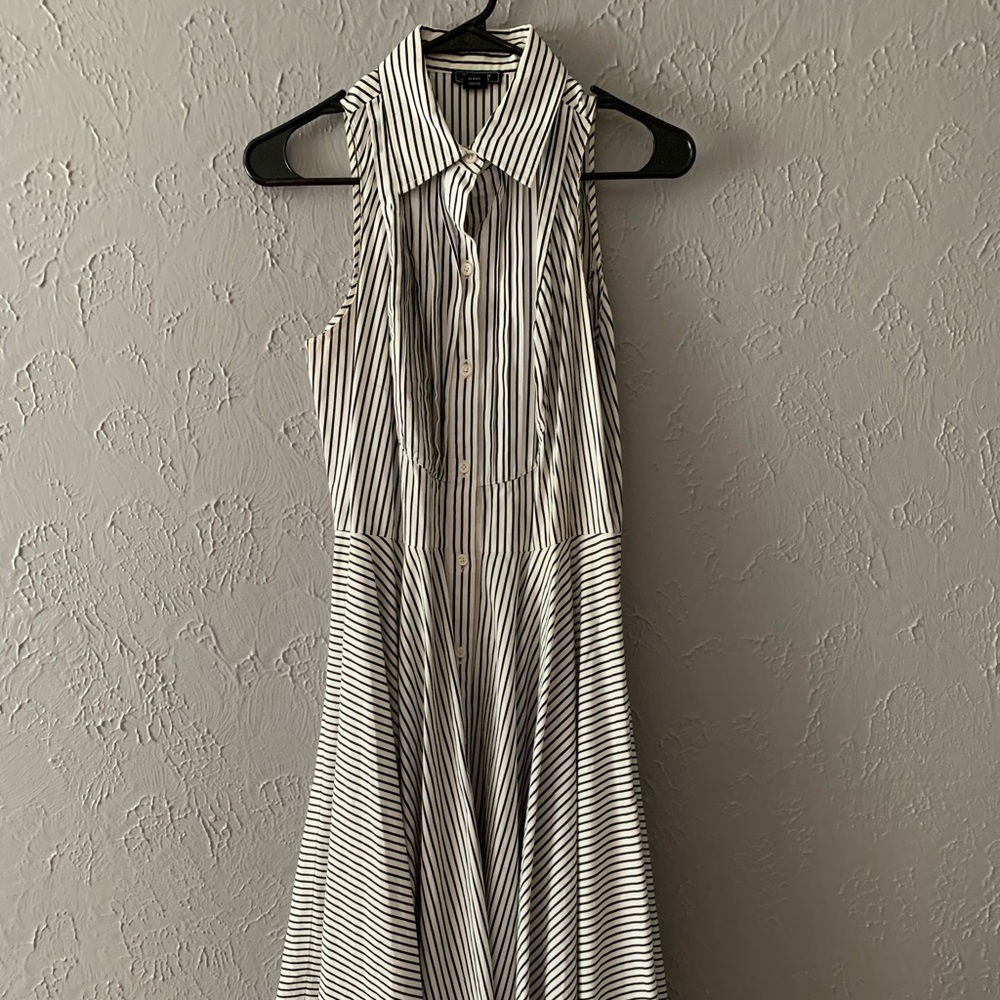 Black and White retro style dress